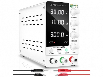 Zasilacz regulowany Sursa alimentare 30V 10A USB 5V 2A BST-3010D SPPS