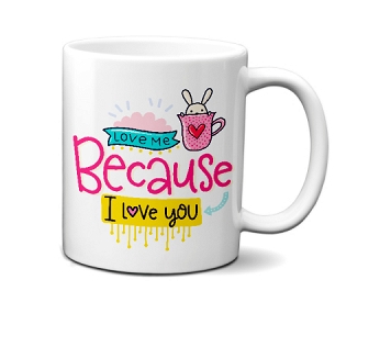 Kubek 300ml ColorPower v18 love me i love you
