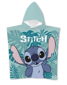 Poncho STITCH 55x110cm microfiber