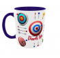 Kubek dla Fanów DARTA Darts Dart Lotki Rzutki - Niebieski/Granat