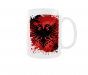 Kubek Barwy Narodowe Flaga Godło Państwa Albania