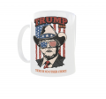 Kubek 330ml MAGA 2024 Donald TRUMP Wybory USA FElon v6