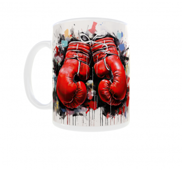Kubek 330ml dla Boksera Box Boks Boxing Ring Rękawice v2