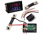 LCD V + A DC 0-100V 0-50A - Voltmetru/ampermetru panou DC 0-100V 0-50A cu sunt