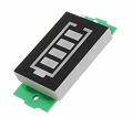 SE 1S 2S 3S 4S 6S 7S Lithium Battery Capacity Indicator Meter Tester Display Li-ion 1-8S universal board blue