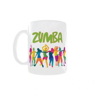 Kubek 300ml Taniec Zumba Fitness Ćwiczenia v2