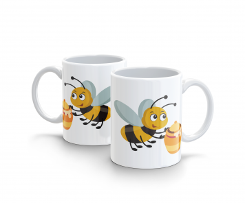 Kubek 300ml Zwierzątka Przedszkole Pszczółki v2