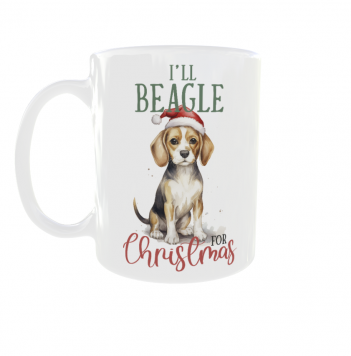 Kubek 300ml Świąteczny dla Psiarzy Psy v1 Beagle
