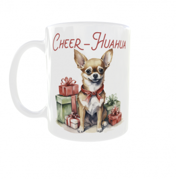 Kubek 300ml Świąteczny dla Psiarzy Psy v2 chihuahua
