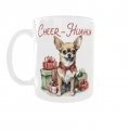 Kubek 300ml Świąteczny dla Psiarzy Psy v2 chihuahua