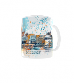 Kubek 300ml Wakacyjne Podróże Miasta Węgry Budapeszt Budapest