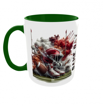 Kubek 330ml Futbol amerykański Football amerykański kubek zielony