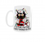 Kubek 300ml dla Kociarza Funny Cat its Fine v5 pielęgniarka