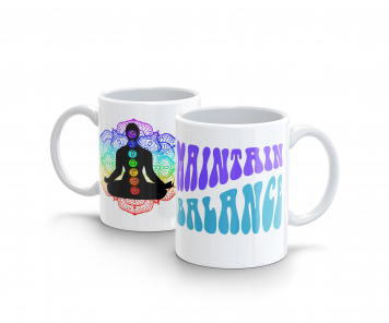Kubek 300ml Medytacja Namaste Meditation Time v2
