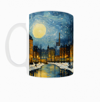 Kubek 300ml Night Landscapes w stylu VanGogh v1
