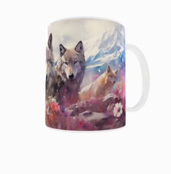 Kubek 300ml Wilki Wilki Wolf Wataha