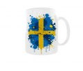 Kubek Barwy Narodowe Flaga Godło Państwa Sweden Szwecja