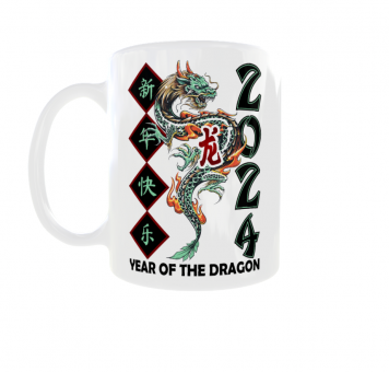 Kubek 300ml Nowy Rok 2024 Dragon Year Rok Smoka v5