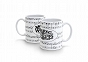 Kubek 300ml Music ON - Kubek dla Muzyka - nuty