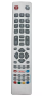 DUDELI Pilot zamienny do TV Blaupunkt 3D RMC0008 Netflix youtube silver