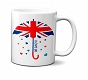 Kubek 300ml I Love UK Wielka Brytania Londyn