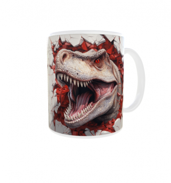 Kubek 300ml Kolekcja 3D v10 Dinozaur T-Rex