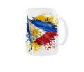 Kubek Barwy Narodowe Flaga Godło Państwa Philippines Filipiny