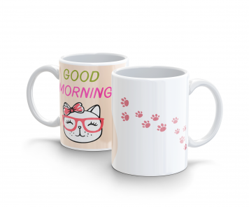 Kubek 300ml dla Kociarzy Kot Kotek LoveCat v1