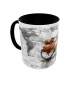 Kubek 300ml Kolekcja Podróże Rower Gravel Mapa v2 black