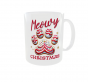 Kubek 330ml Świąteczne Ciastko Kocia Łapka Meowy Christmas