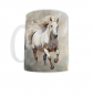 Kubek 300ml Akwarele Konie - Koń Horse Horses v4