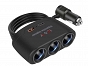 Adaptor bricheta auto x3 +USB+tip C fast charge