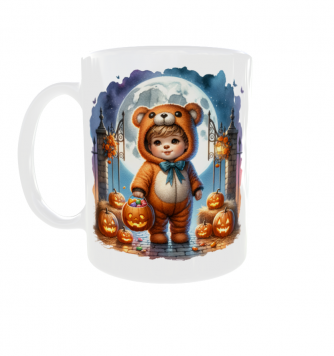 Kubek 330ml HALLOWEEN Duch Dynia Duszek Jesień Duchy Prezent v8