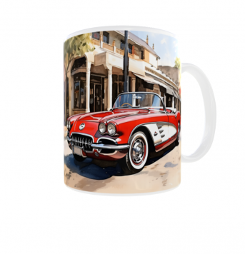 Kubek 300ml Klasyczne auta Sports Cars v1