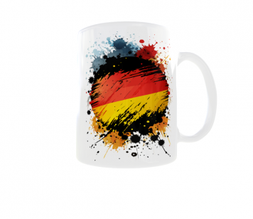 Kubek Barwy Narodowe Flaga Godło Państwa Germany Niemcy