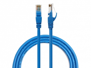 Cablu UTP CAT.6  cu mufe 30m albastru