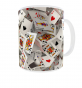 Kubek 300ml Kolekcja 3D v13 Karty Poker pik