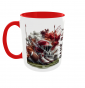 Kubek 330ml Futbol amerykański Football amerykański kubek czerwony