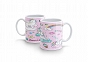 Kubek biały 300ml PINK Dream Unicorn Jednorożec