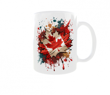 Kubek Barwy Narodowe Flaga Godło Państwa Kanada Canada